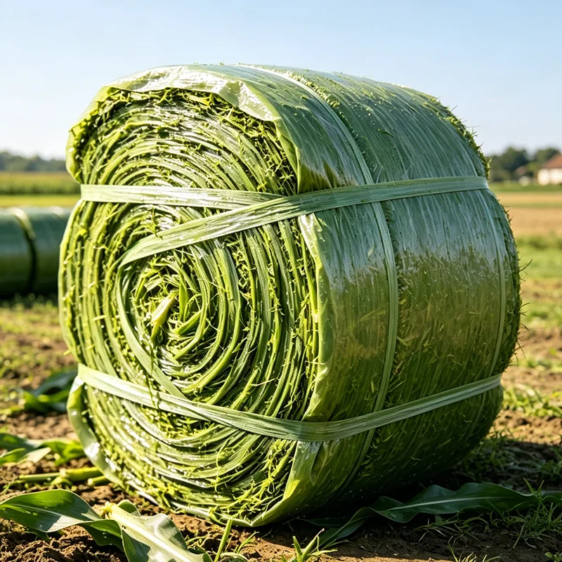 Silaj Jagung Baled Bungkus Regangan